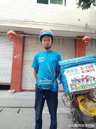 职业英雄外卖小哥的紧急时刻，无声奉献展现人间真情